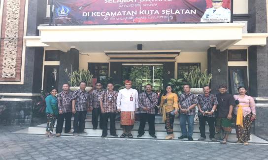 Penerimaan Kunjungan Kerja dari Camat se-Kabupaten Bantul